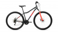 Велосипед ALTAIR MTB HT 29 2.0 D (29" 21 ск. рост. 19") 2022, темно-серый/красный
