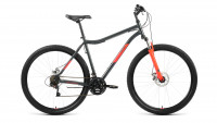 Велосипед ALTAIR MTB HT 29 2.0 D (29" 21 ск. рост. 17") 2022, темно-серый/красный