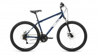 Велосипед ALTAIR MTB HT 27,5 2.0 D (27,5" 21 ск. рост. 19") 2022, темно-синий/белый