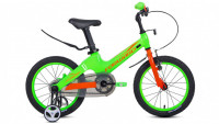 Велосипед FORWARD COSMO 16 (16" 1 ск.) 2020-2021, зеленый, 1BKW1K7C1018