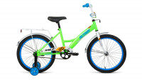 Велосипед ALTAIR KIDS 20 (20" 1 ск. рост 13") 2020-2021, ярко-зеленый/синий